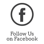 Facebook logo with text: Follow Us on Facebook